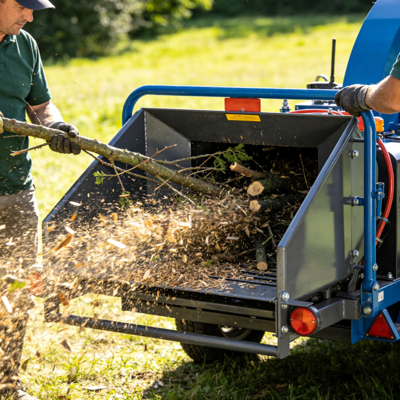 Woodworking Online - Customized Mobile Wood Chipper & Wood