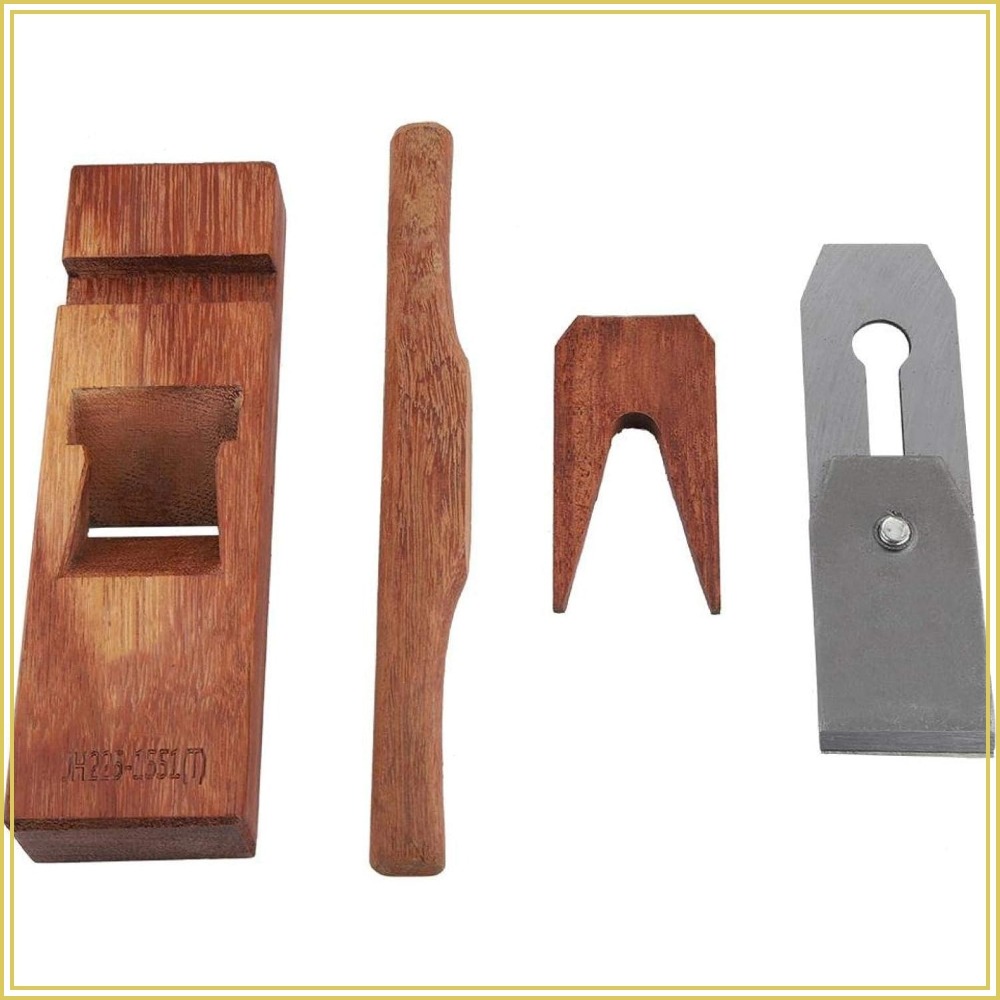 Woodworking Carpenter - Vintage Brown Wooden Carpenter Plane 220mm