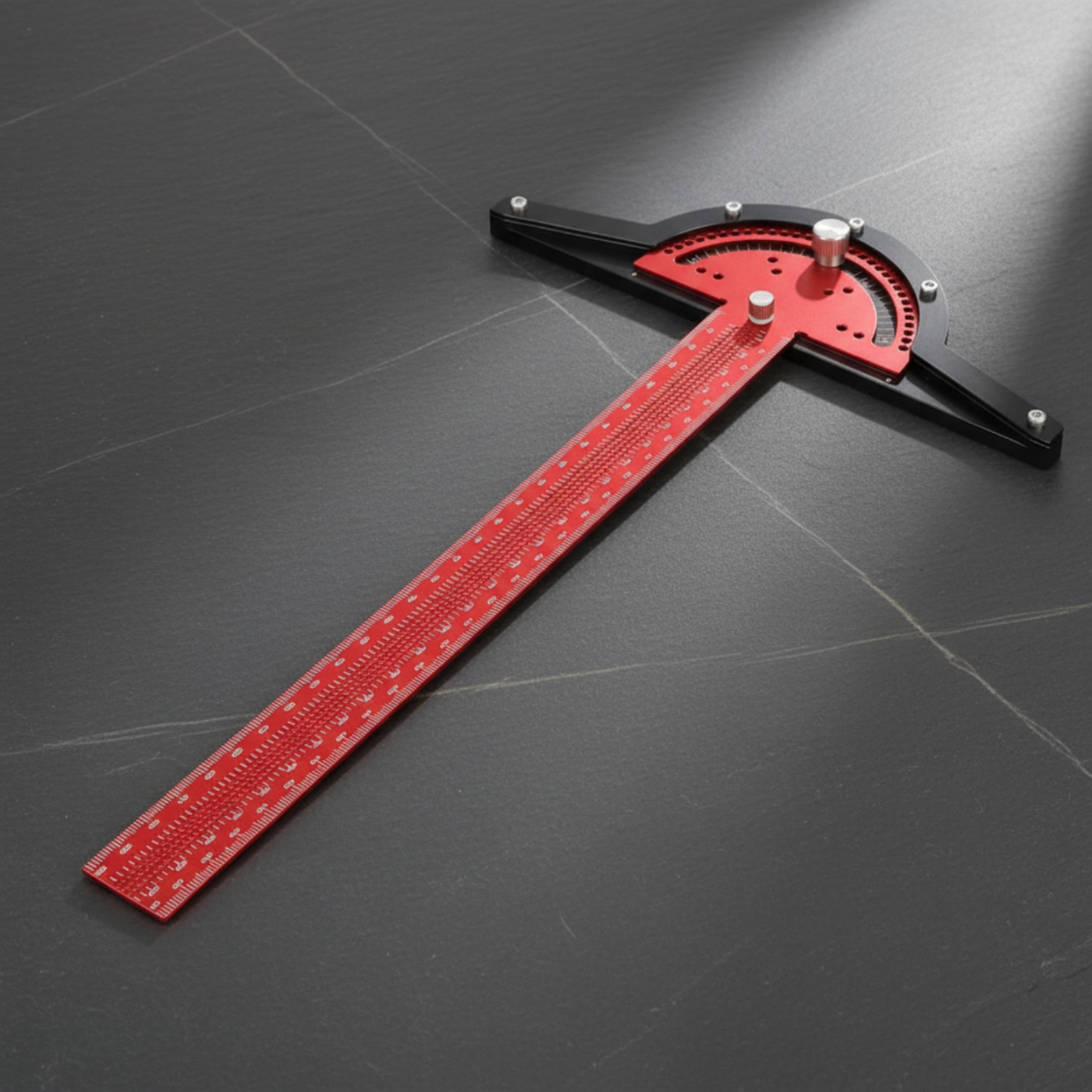 Marking Gauge Tool - T-Square Angle Gauge Lockable Woodworking Marking