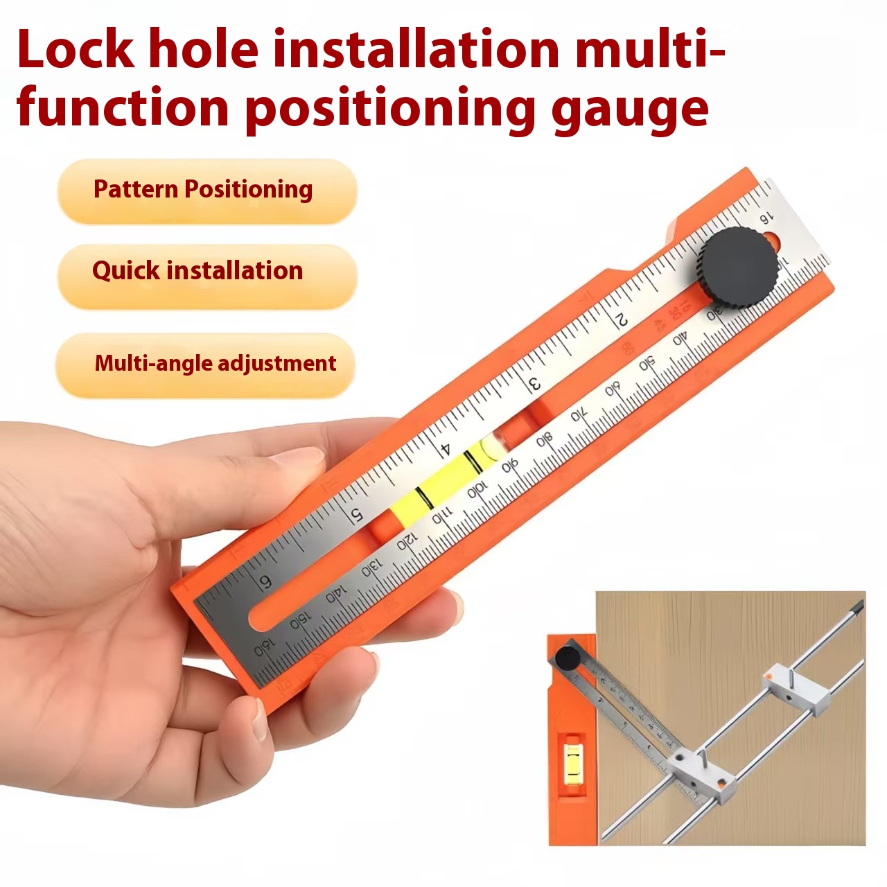 Multi-role Depth Measuring Rul - Woodworking Basic Tools review and price