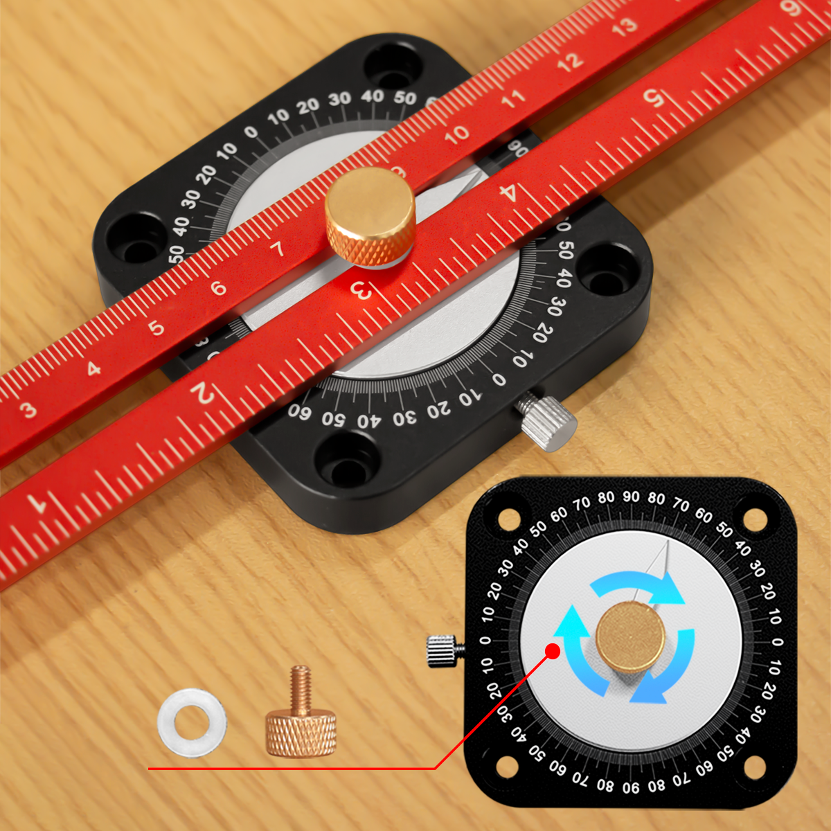 New Woodworking Scriber 360° P - Marking Gauge Tool review and price