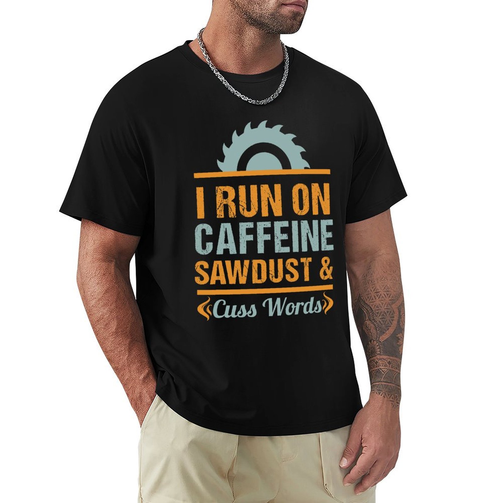 I Run on Caffiene Sawdust and  - Woodworking Gifts For Men review and price