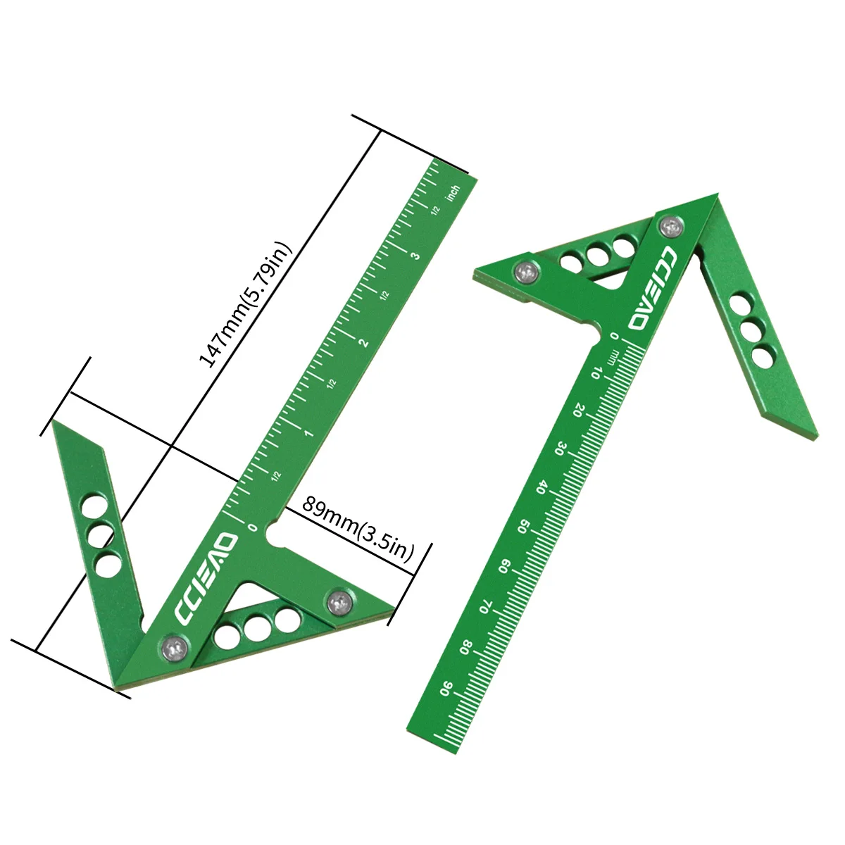 Aluminum Alloy Center Finder L - Woodworking Carpenter review and price
