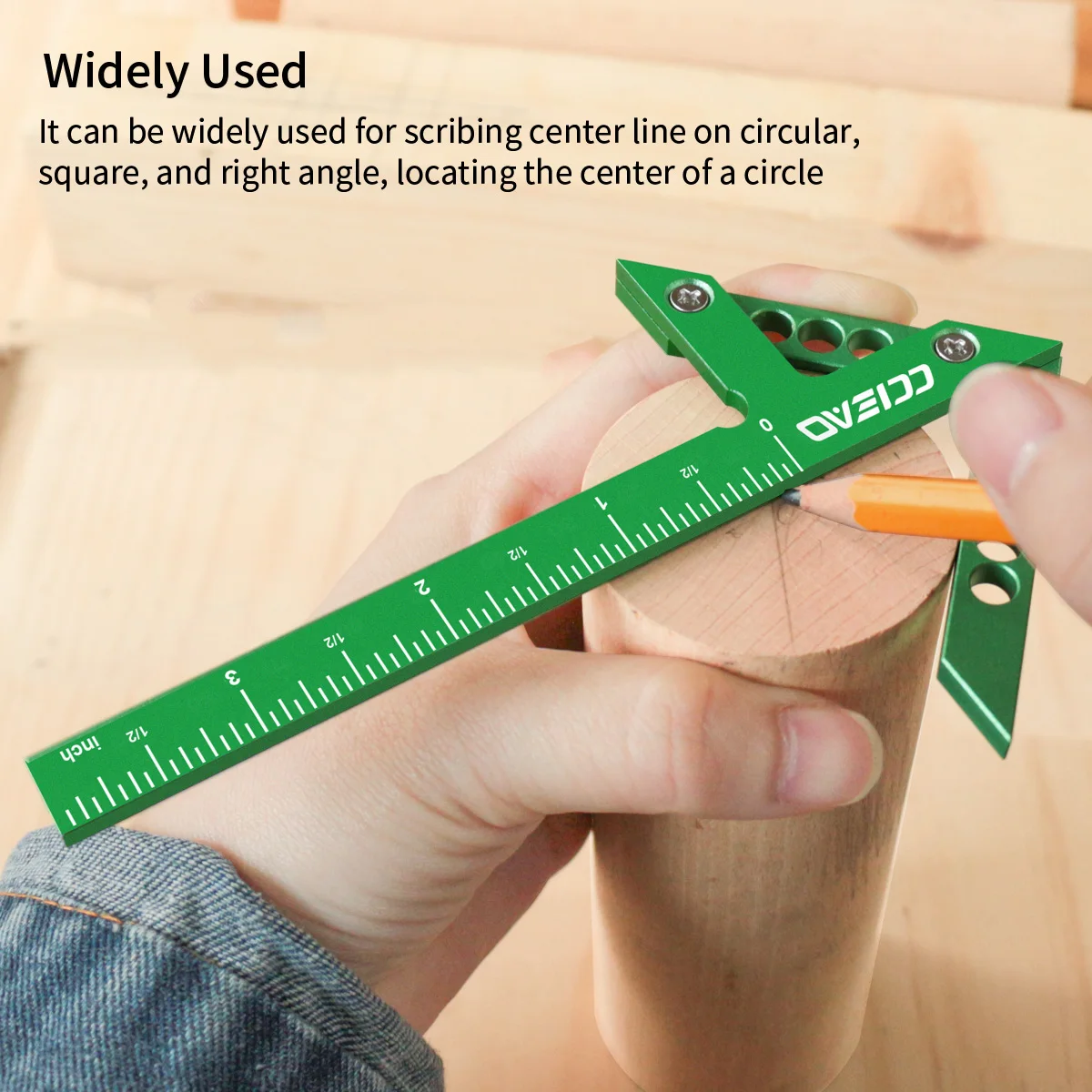Aluminum Alloy Center Finder L - Woodworking Carpenter review and price
