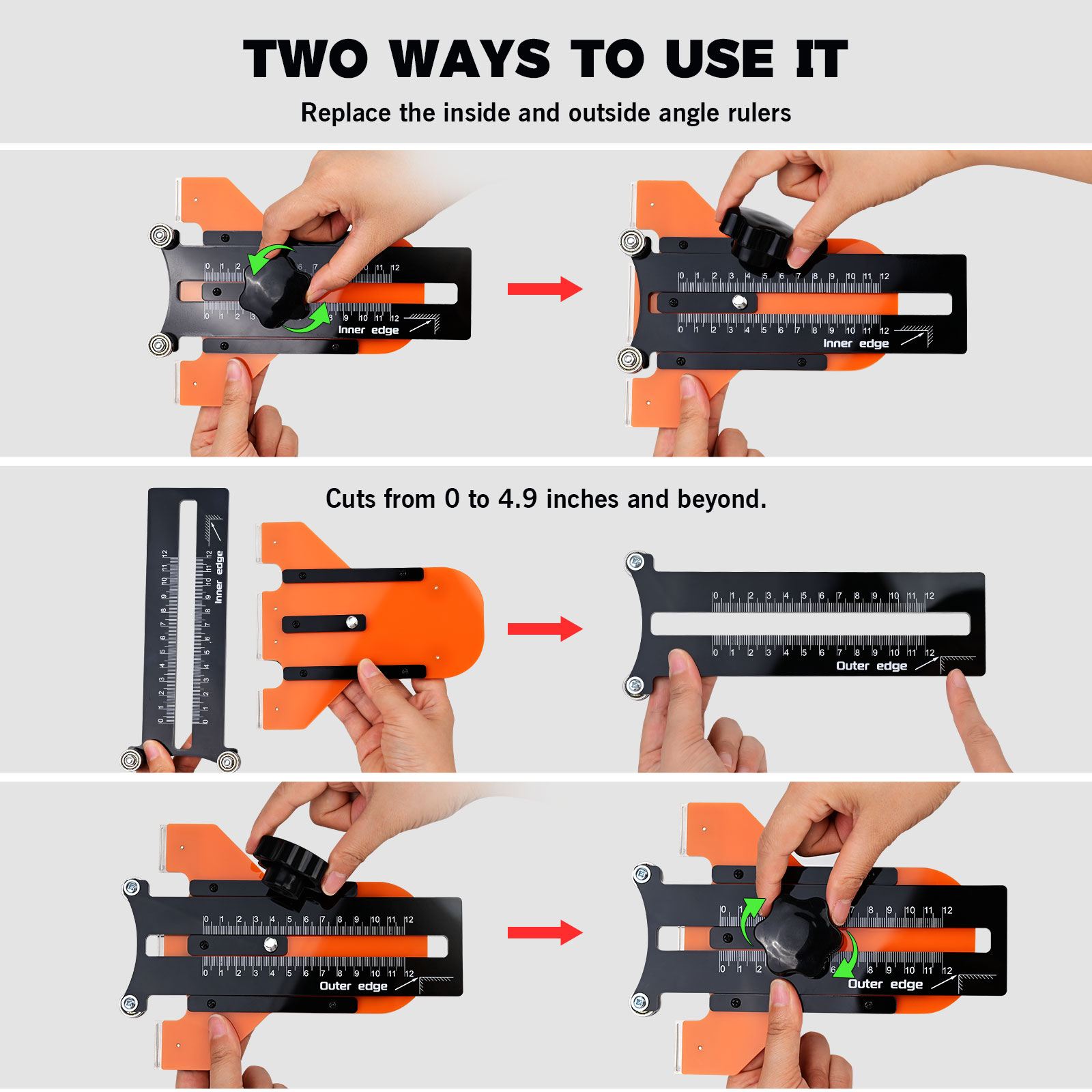 FOSHIO 1cm~12cm Edge Trimming  - Woodworking Basic Tools review and price