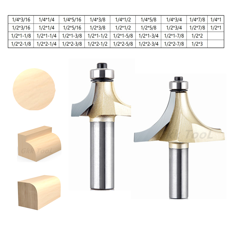 1/4 1/2 Inch Round Corner Mill - Woodworking Edge Corner Planer review and price