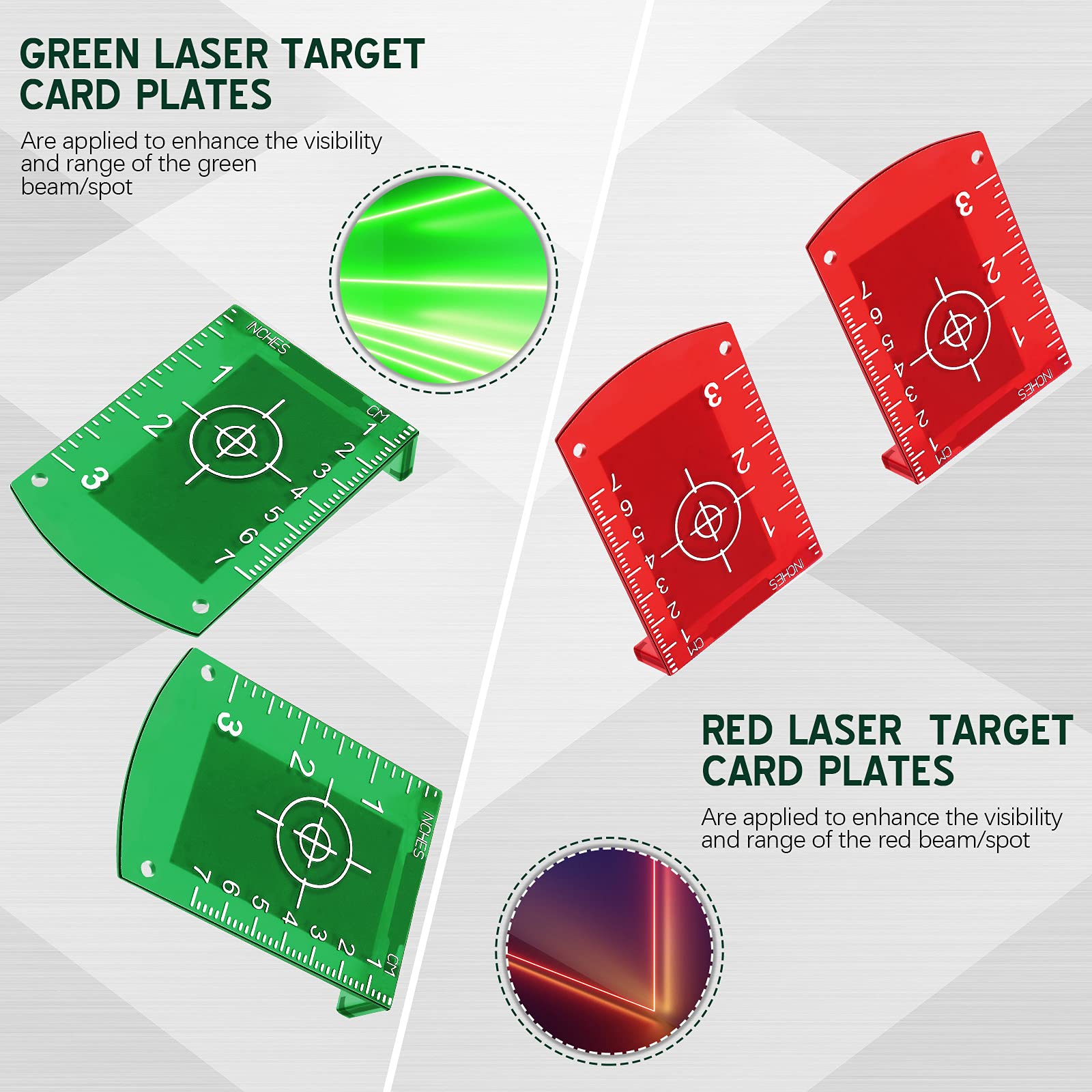 2Pcs Laser Level Target Board  - Woodworking Online review and price