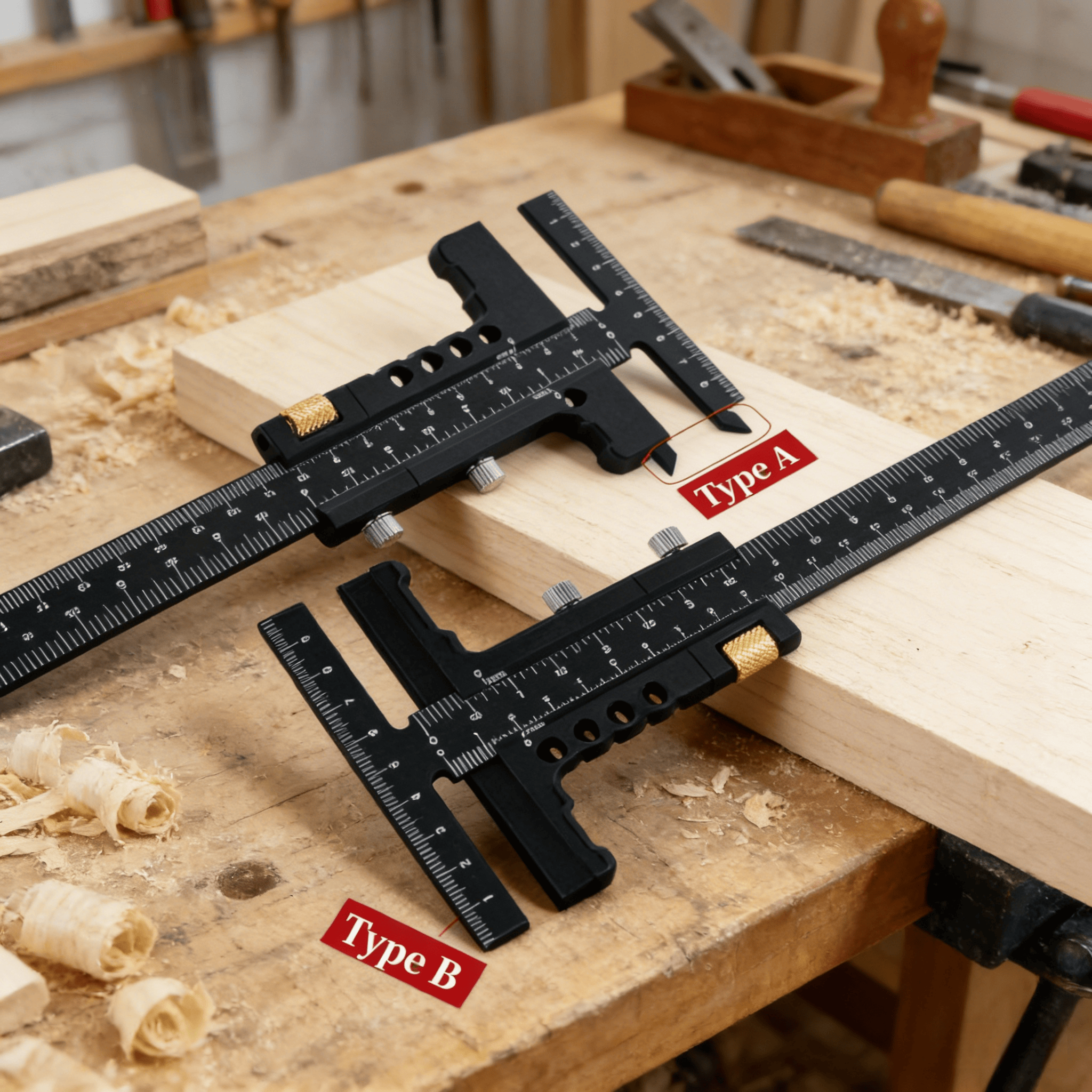 Aluminum Alloy T-Shaped Woodwo - Marking Gauge Tool review and price