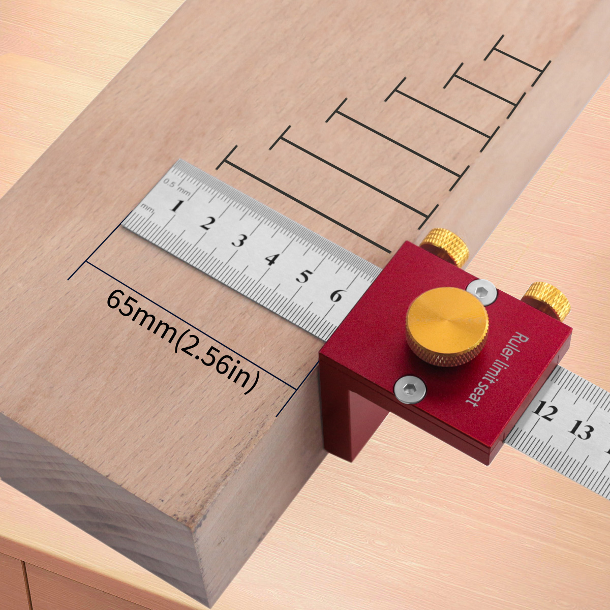 30cm/12 Inch Scribing Ruler 90 - Marking Gauge Tool review and price