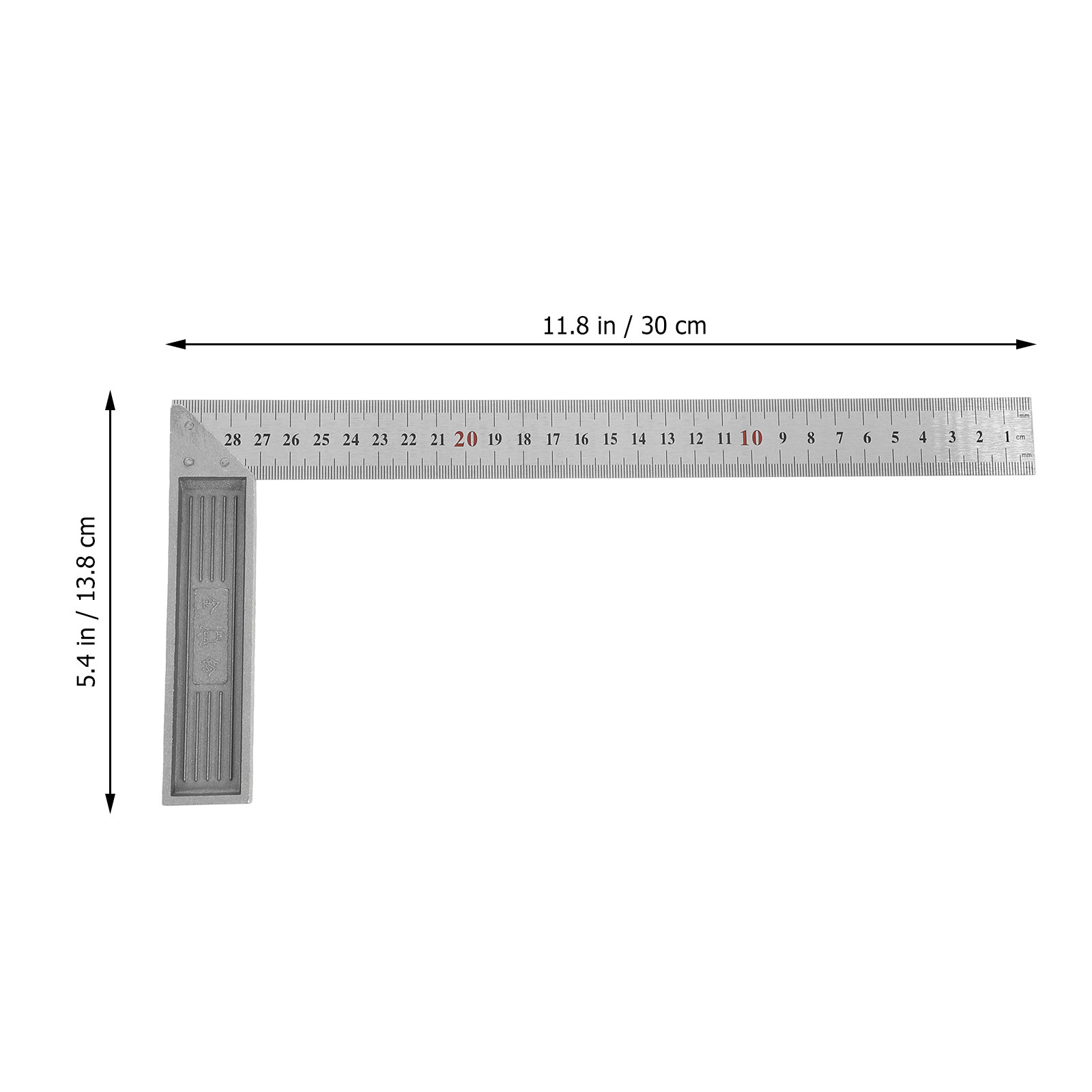 Heavy Duty L-Steel Ruler Right - Woodworking Carpenter review and price