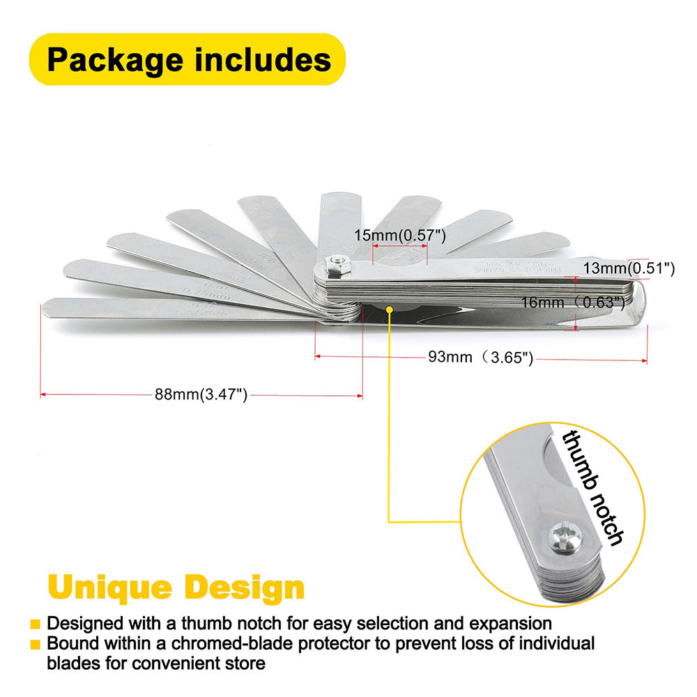 Stainless Steel Feeler Gauge D - Marking Gauge Tool review and price