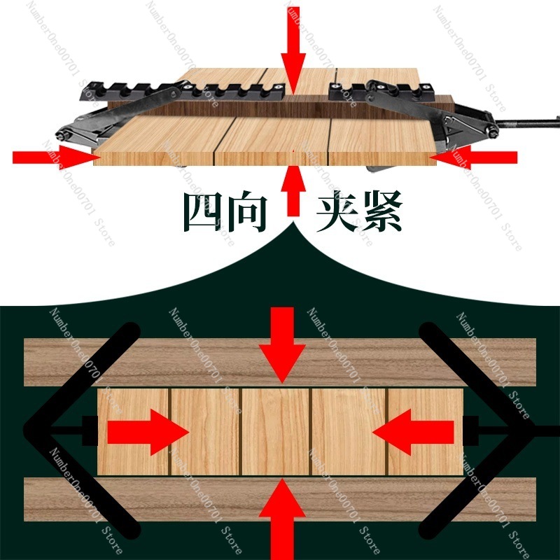 4-Way Panel Clamp, Adjustable  - Woodworking Novel review and price