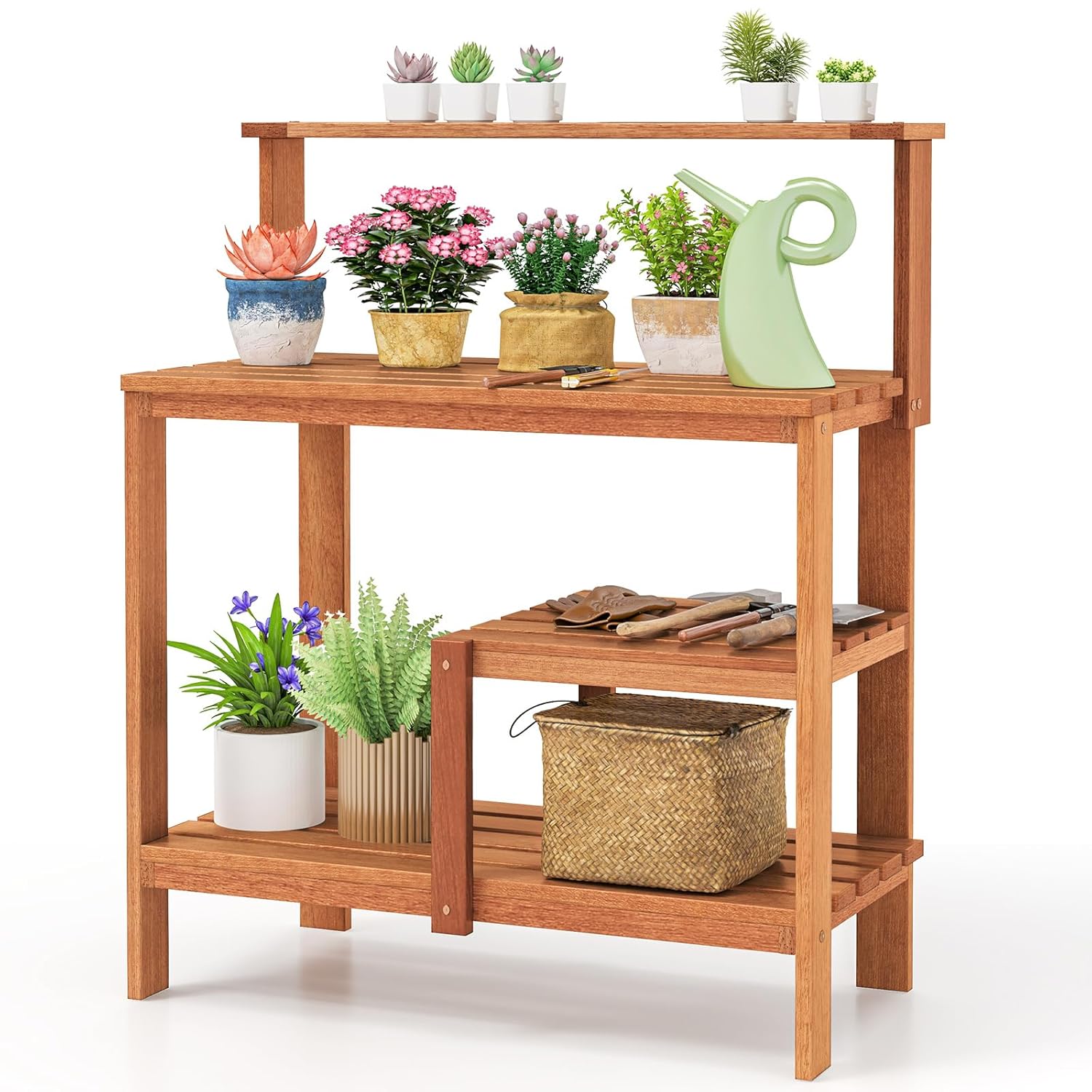 Potting Bench Table, Outdoor W - Woodworking Oil Finish review and price