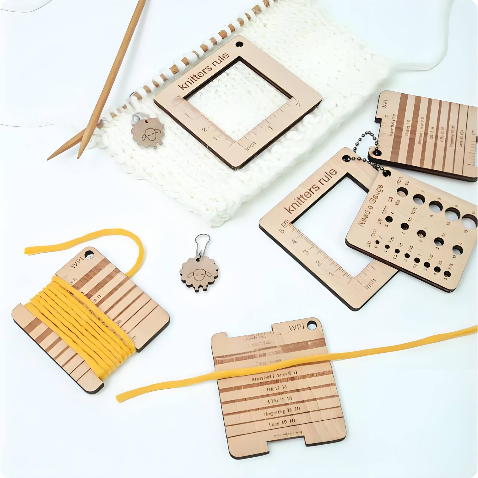 Knitting Point Gauge Clear Mar - Marking Gauge Tool review and price
