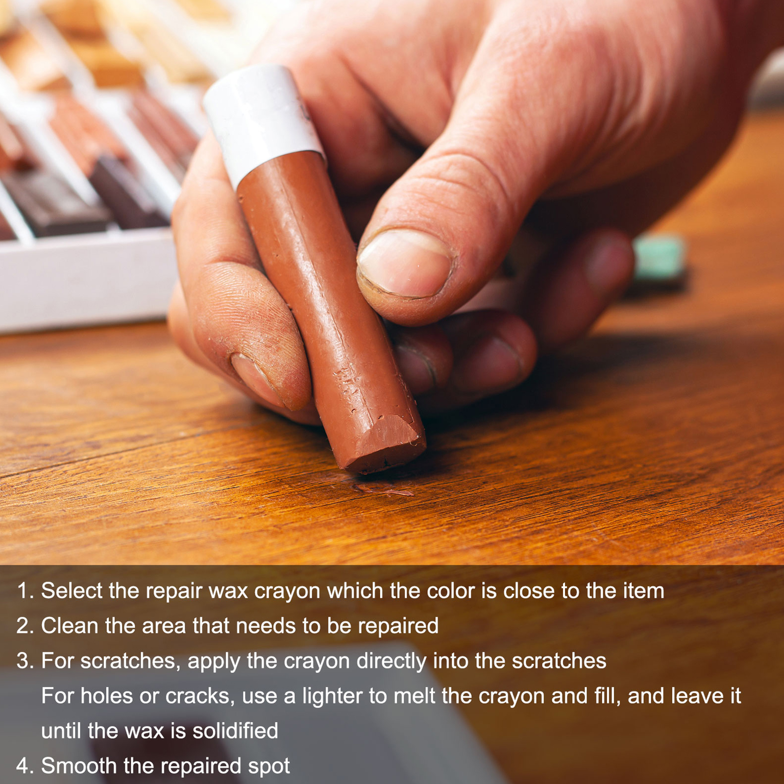 20Pcs Wood Filler Stick Furnit - Woodworking Oil Finish review and price