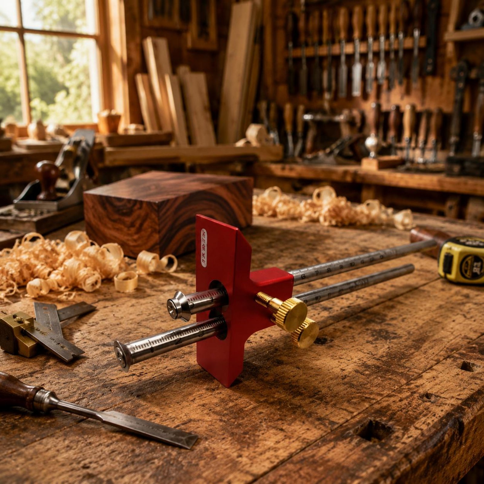 Double Head Marking Gauge Alum - Marking Gauge Tool review and price