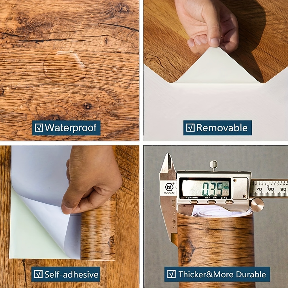 1 Roll Pvc Oil-proof Wood Grai - Woodworking Oil Finish review and price