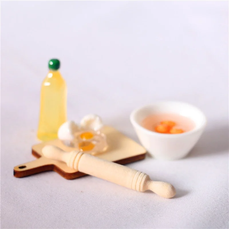 5Pcs/Set Cute Rolling Pin Egg  - Woodworking Oil Finish review and price